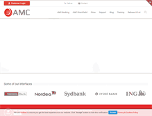 Tablet Screenshot of amcbanking.com